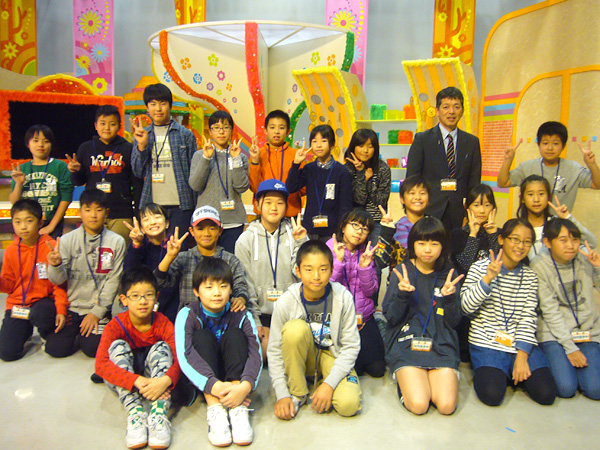 新発田市立五十公野小学校５年２組の皆さん Nst新潟総合テレビ
