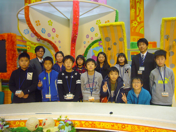 長岡市立宮本小学校５年生の皆さん Nst新潟総合テレビ