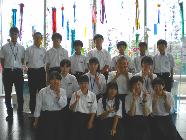 長岡市立江陽中学校2年生の皆さん Nst新潟総合テレビ 長岡市立江陽中学校2年生の皆さん Nst新潟総合テレビ