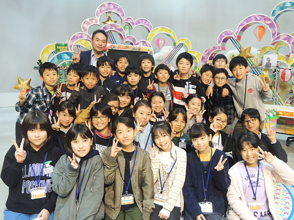 三条市立嵐南小学校5年5組の皆さん Nst新潟総合テレビ