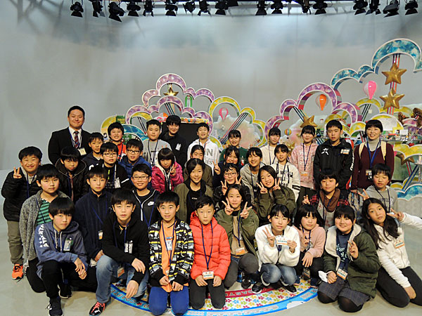 柏崎市立新道小学校５年生の皆さん Nst新潟総合テレビ