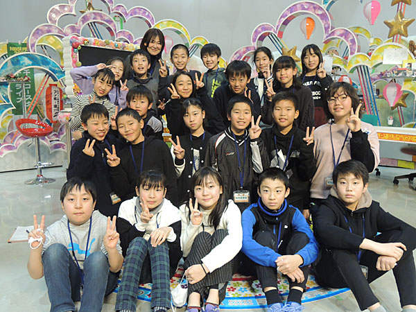 新潟市立笹口小学校５年生の皆さん Nst新潟総合テレビ