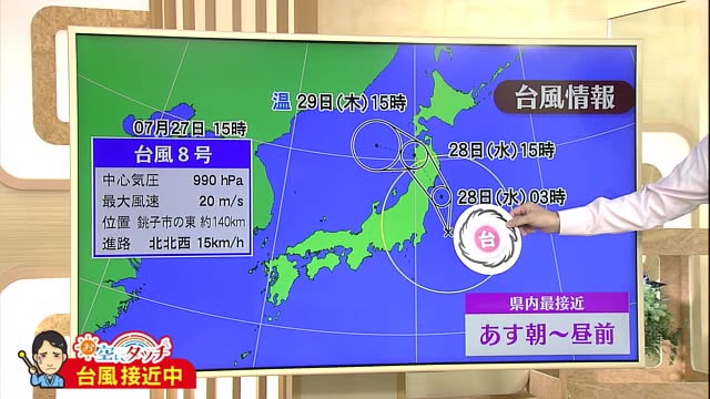新潟の天気 お空にタッチ 7 28 台風8号接近 急な激しい雷雨に注意を 県内ニュース Nst新潟総合テレビ 新潟の天気 お空にタッチ 7 28 台風8号接近 急な激しい雷雨に注意を 県内ニュース Nst新潟総合テレビ
